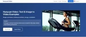 Herramienta Hunyuan Video transformando texto en videos profesionales con inteligencia artificial.