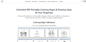 genera ilustraciones por IA en blanco y negro lista para imprimir y colorear.