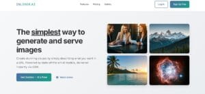 Genera imágenes personalizadas al instante con INLINER.AI, la IA más rápida para transformar ideas en visuales únicos y profesionales.