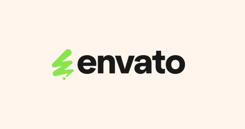 Envato Elements con recursos creativos e inteligencia artificial integrada para generar contenido visual, musical y gráfico.