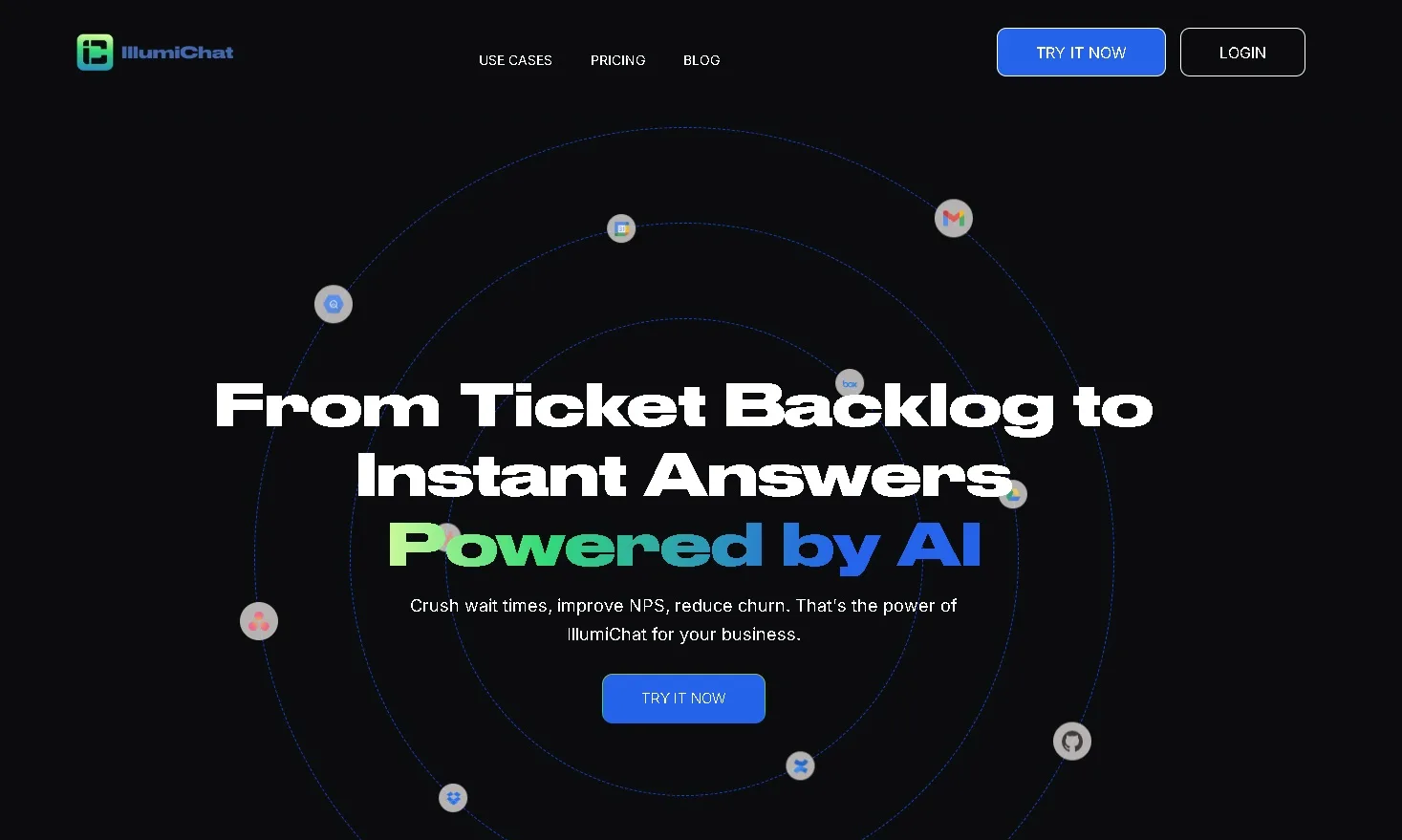 IllumiChat: Plataforma de soporte al cliente impulsada por IA que reduce tiempos de espera y mejora la satisfacción del cliente.