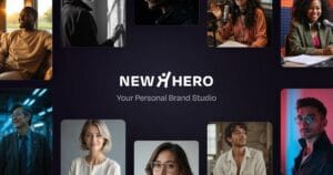 Transforma tus selfies en imágenes profesionales con NewHero.ai, la herramienta de generación de imágenes con IA.