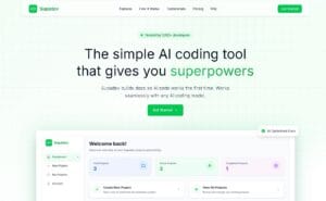 Supadev: Herramienta de IA para reducir errores de código y acelerar el desarrollo de software.