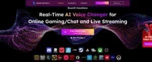 EaseUS VoiceWave cambiando voces en tiempo real para mejorar la experiencia en juegos y reuniones en línea.