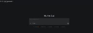Z.ai: Plataforma de inteligencia artificial para mejorar la productividad con generación de presentaciones, textos y código.
