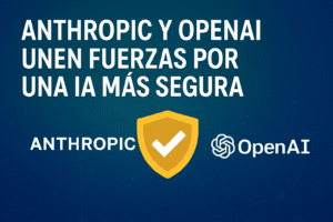 Anthropic y OpenAI colaboran para reforzar la seguridad en la inteligencia artificial y proteger al mundo del cibercrimen.