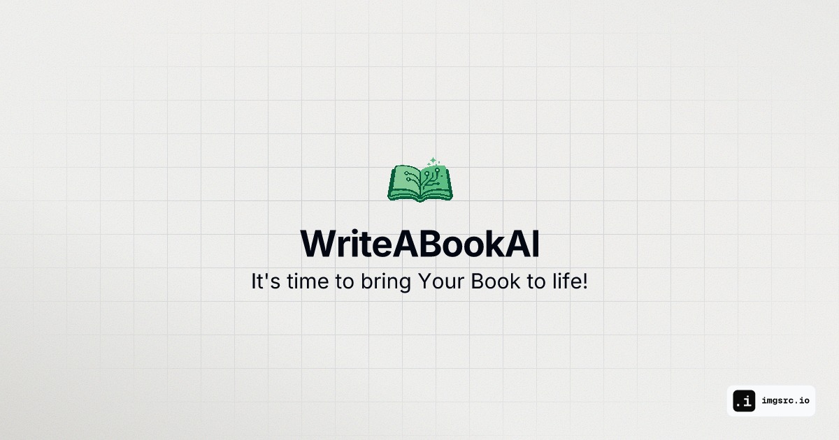 WriteABookAI: Plataforma de IA para escribir y publicar libros profesionales en semanas, con asistencia en tiempo real y exportación en EPUB/PDF