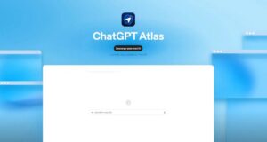 Interfaz del navegador ChatGPT Atlas de OpenAI