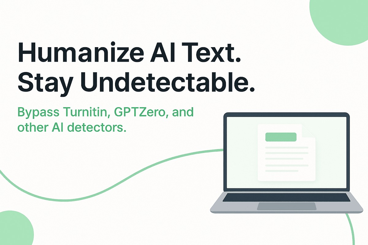 NaturalWrite: Herramienta para humanizar textos de IA y evitar detecciones en Turnitin, GPTZero y otros detectores.