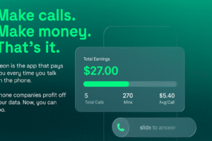 App Neon: cómo funciona la aplicación que paga por grabar llamadas para entrenar modelos de IA