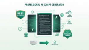 AI Script Generator: Herramienta de inteligencia artificial para convertir novelas en guiones de cómics profesionales con análisis inteligente y precisión del 99.8%