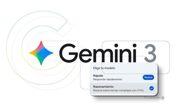 Logo de Gemini 3 de Google, modelo de IA avanzado con razonamiento multimodal y capacidades agénticas.