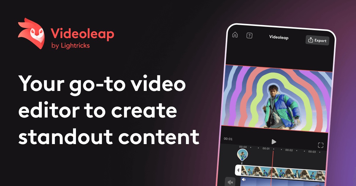 Videoleap: Editor de video con inteligencia artificial para crear contenido viral en TikTok, Reels y YouTube
