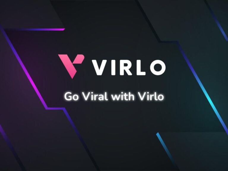 Herramienta Virlo para analizar tendencias virales en redes sociales como TikTok, YouTube Shorts e Instagram Reels, con dashboard de datos y generación de contenido basado en IA.