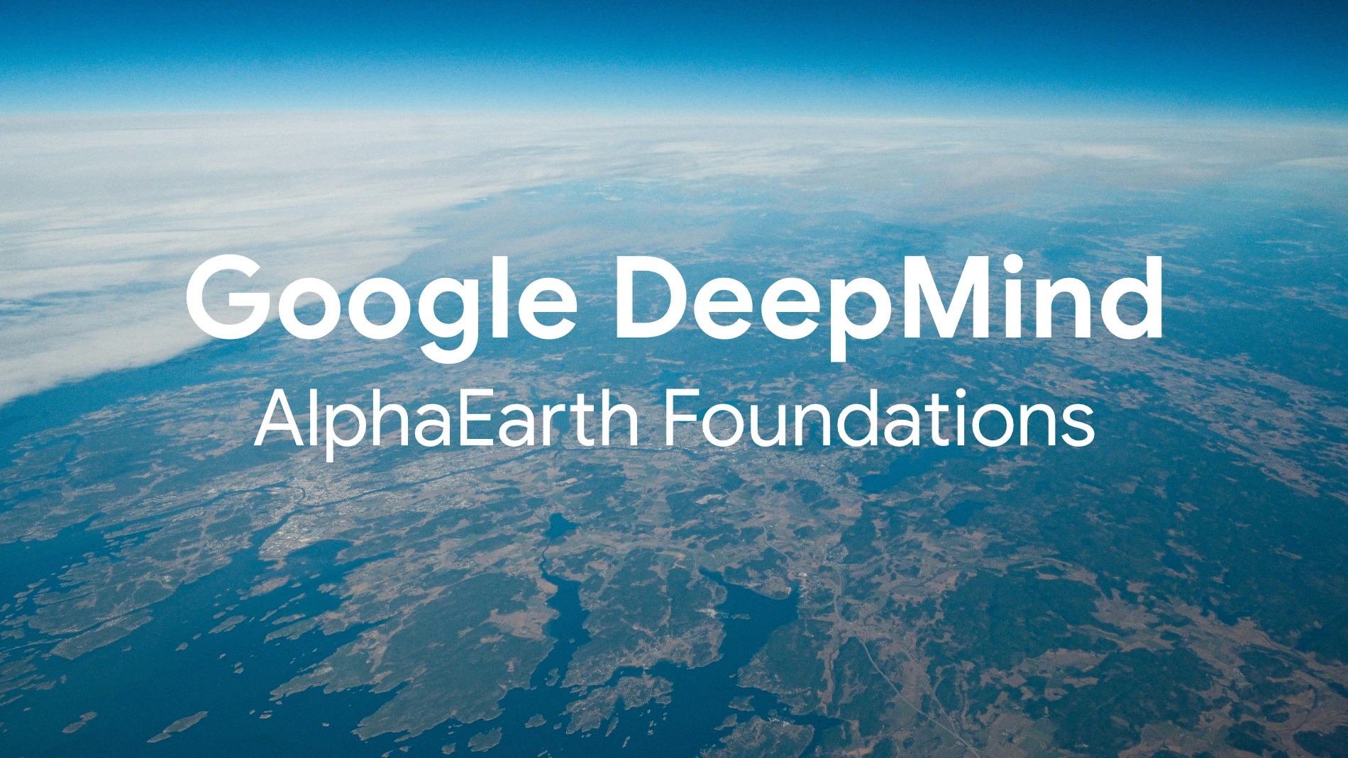AlphaEarth de Google, inteligencia artificial para análisis y cartografía geoespacial del planeta.
