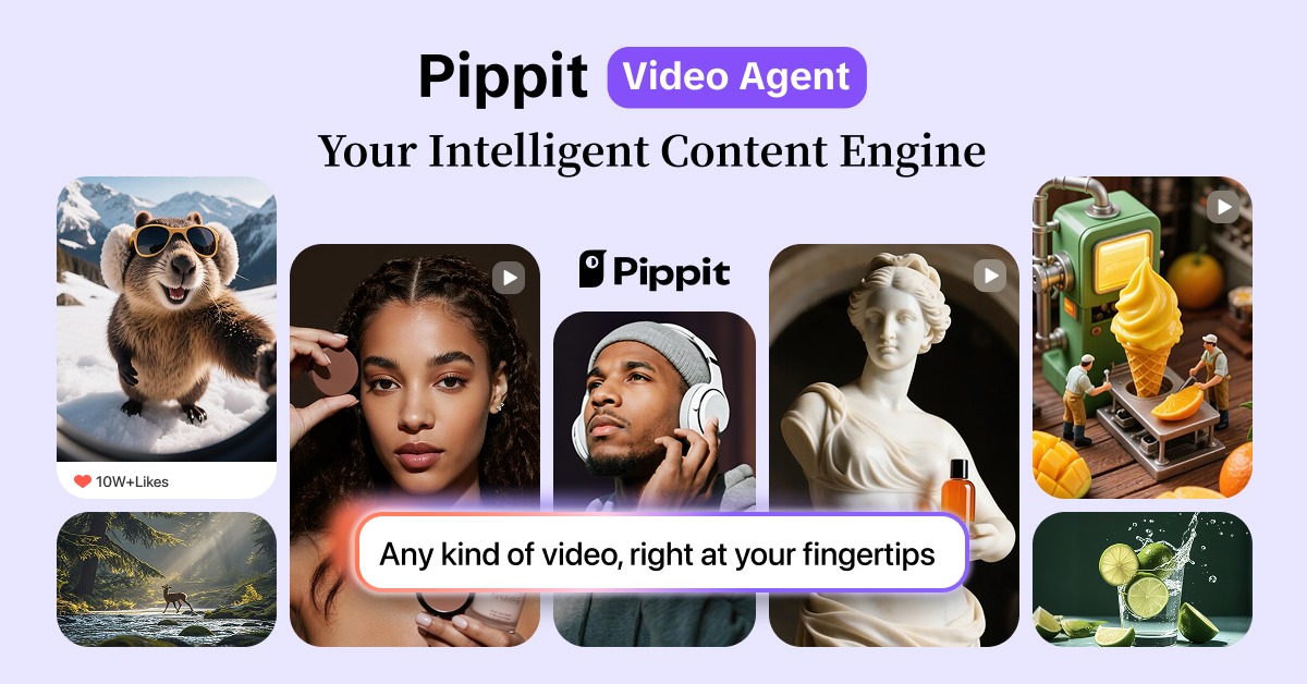 Pippit.ai - Plataforma para crear videos promocionales e imágenes de productos con IA, ideal para comercio electrónico y redes sociales.