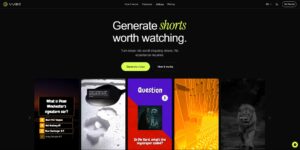 Vubo.ai generando video viral short-form con IA – plantillas TikTok/Reels en segundos