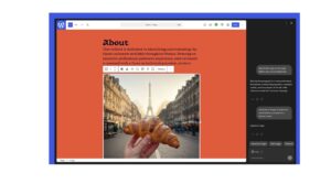 WordPress.com con asistente IA Gemini – edita diseño, texto y genera imágenes directamente en el editor – herramienta para crear webs más rápido.