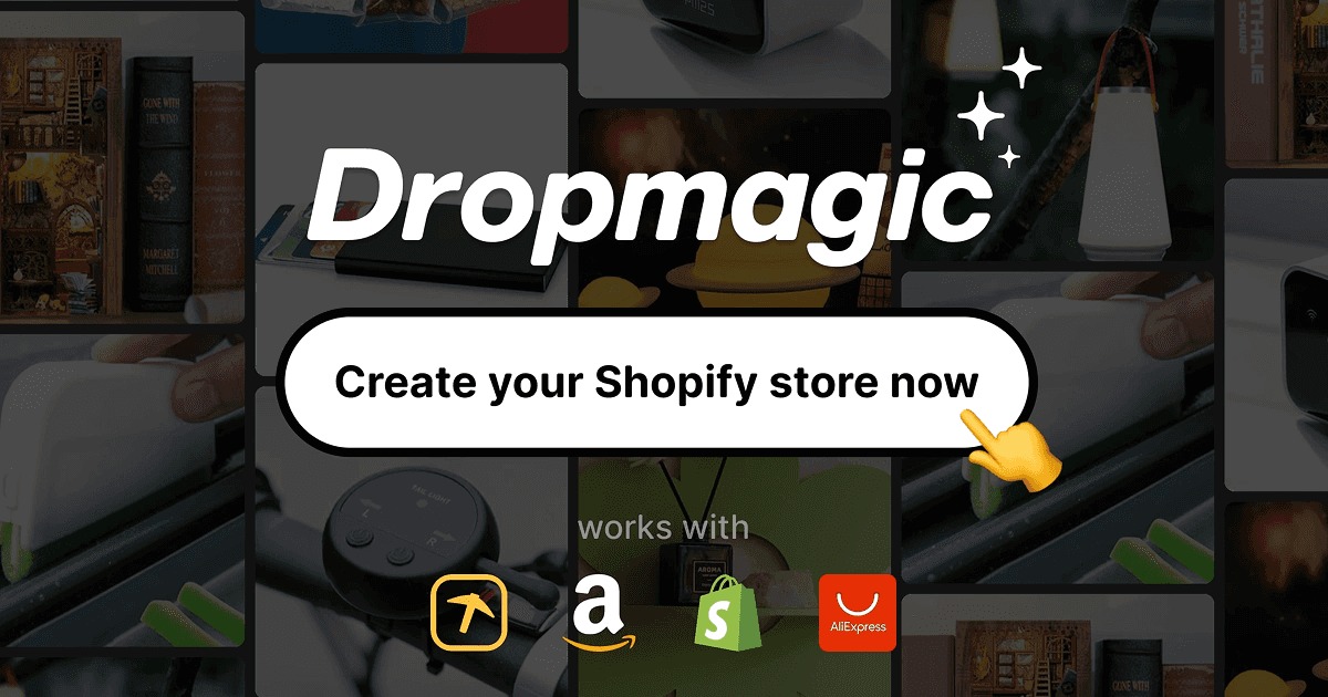 DropMagic AI – crea tiendas Shopify completas y optimizadas para ventas en minutos con IA – herramienta para dropshipping y e-commerce rápido