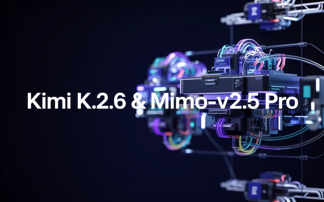 Kimi K2.6 y MiMo-V2.5 Pro – Nuevos modelos de IA avanzados de China con capacidades multi-agente.