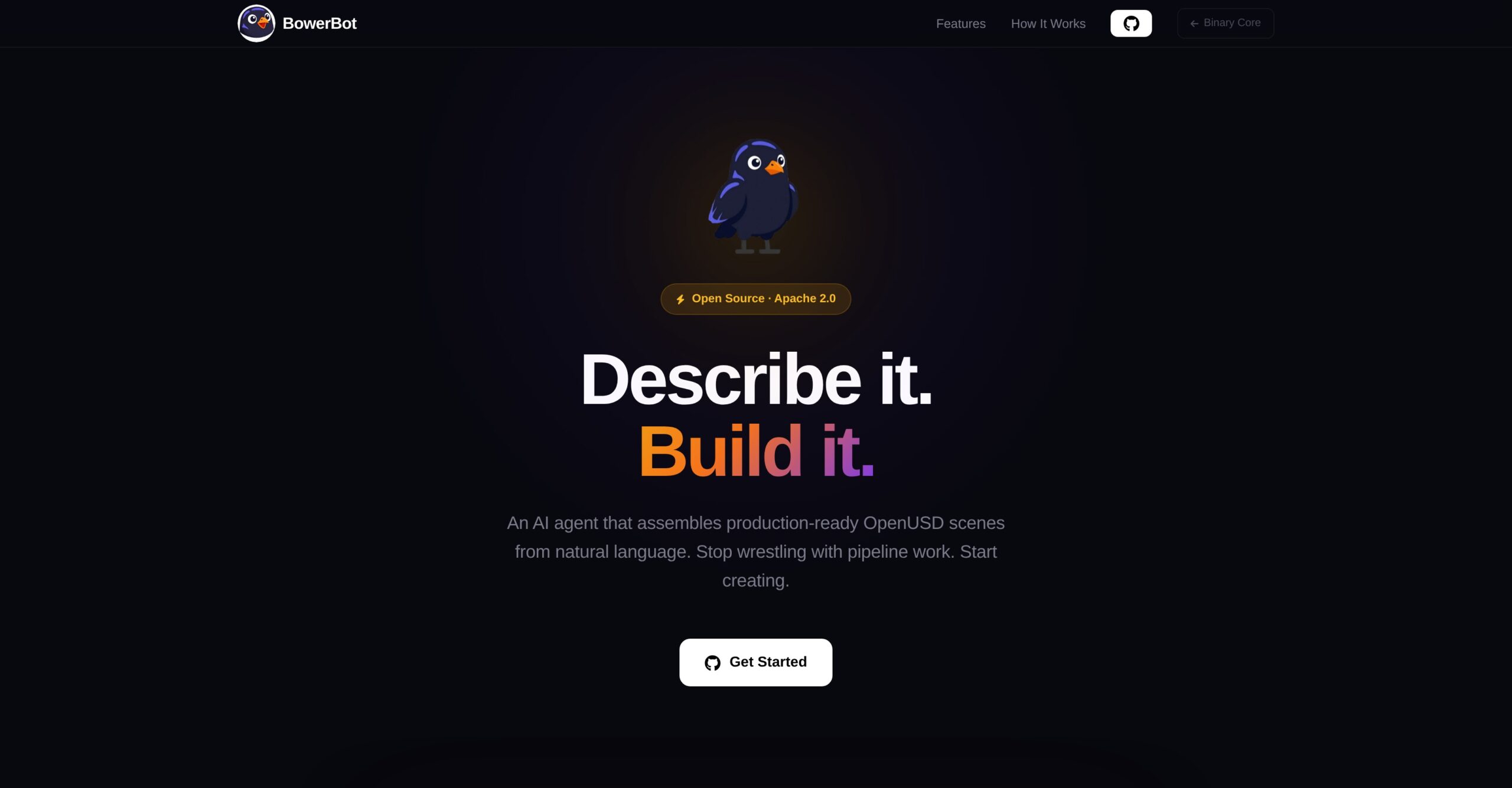 BowerBot – Agente IA que genera escenas profesionales OpenUSD desde lenguaje natural