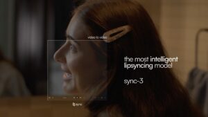 Sync-3 – El modelo de sincronización labial con IA más potente que funciona incluso con poca luz y ángulos extremos