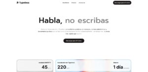 Typeless – herramienta IA que convierte tu voz natural en texto profesional y bien estructurado – dictado 4 veces más rápido