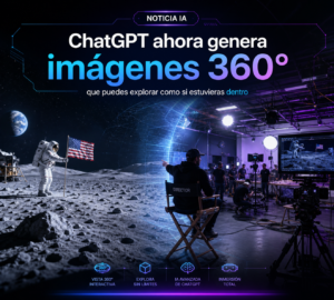 ChatGPT GPT Image 2 genera imágenes panorámicas 360° que puedes explorar inmersivamente