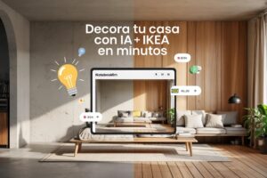 Tutorial para decorar tu casa con IA usando NotebookLM y muebles de IKEA