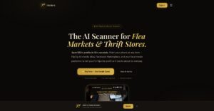 FlipTip AI - Escáner inteligente para encontrar flips rentables en flea markets y thrift stores