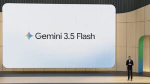 Gemini 3.5 Flash - Nuevo modelo rápido y eficiente de Google lanzado en I/O 2026, ya predeterminado en Gemini App y Search.