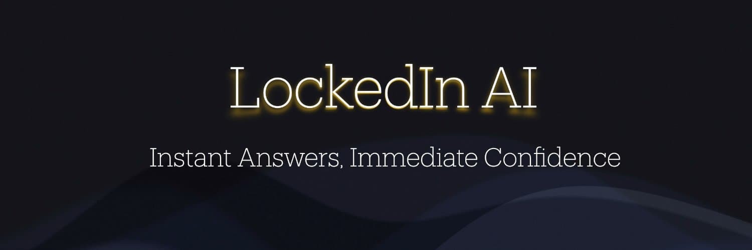 LockedIn AI – Copiloto de entrevistas con IA que te ayuda en tiempo real durante tu entrevista de trabajo.