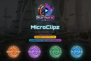 MicroClipz - Plataforma de generación de videos con IA usando Seedance 2.0 sin necesidad de suscripción mensual.
