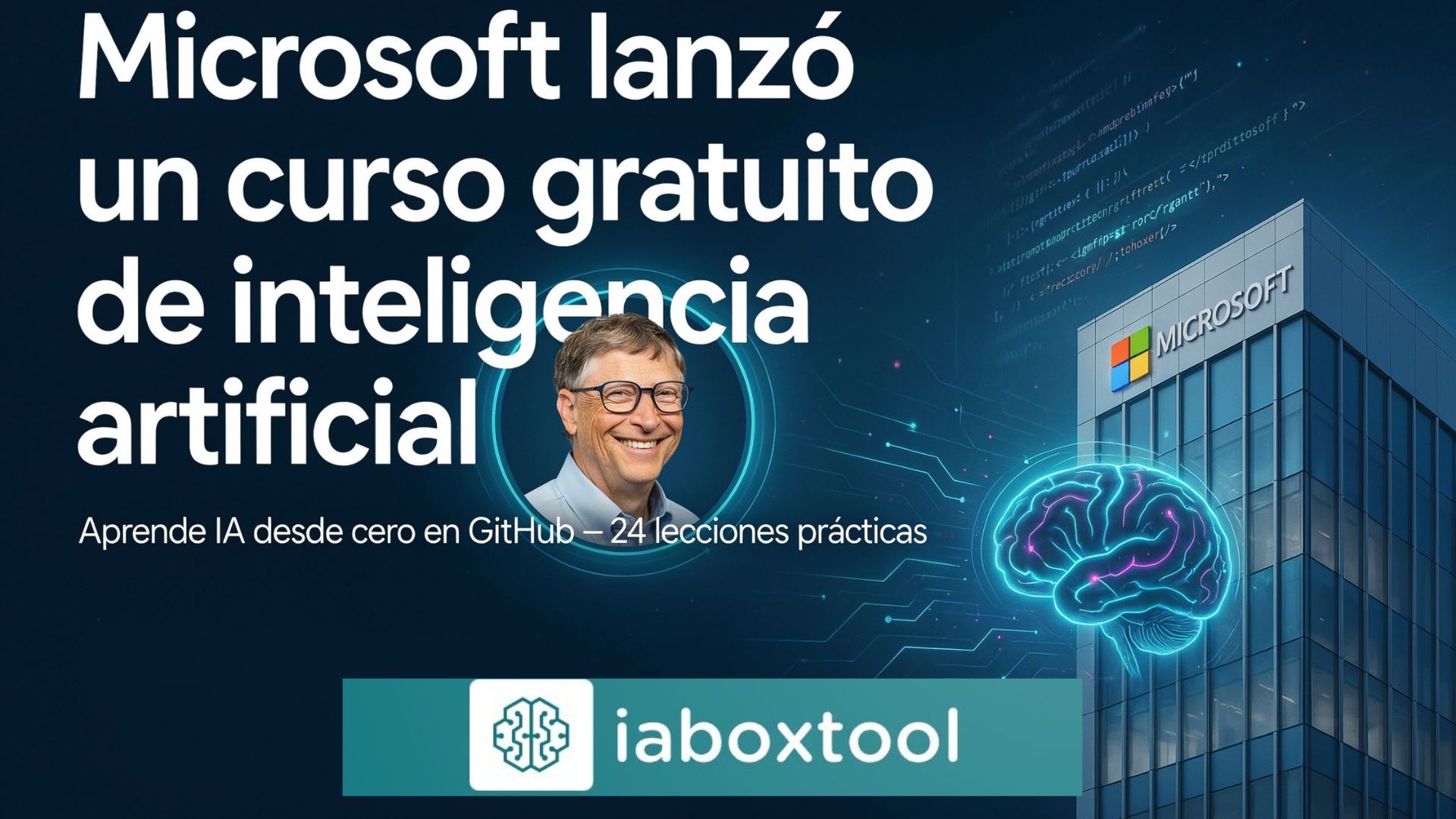 Microsoft lanza curso gratuito de Inteligencia Artificial en GitHub - Aprende IA con lecciones prácticas y recursos oficiales.