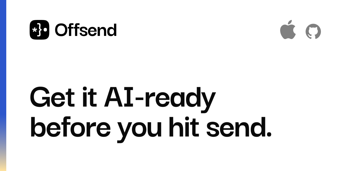 Offsend CLI - Herramienta de seguridad para desarrolladores que protege claves API y archivos sensibles antes de usar herramientas de IA como Cursor y Claude