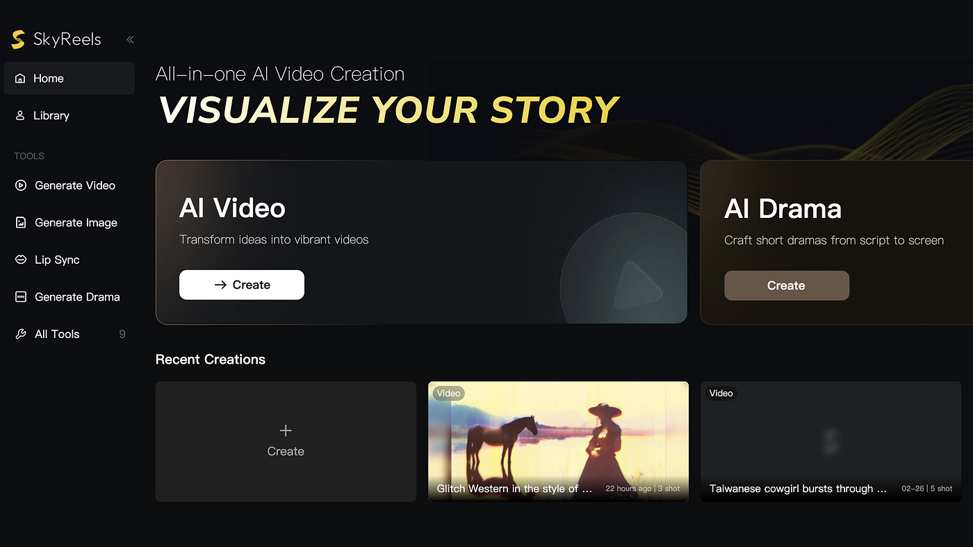 SkyReels V4 - Generador de vídeos cinematográficos con IA y audio sincronizado