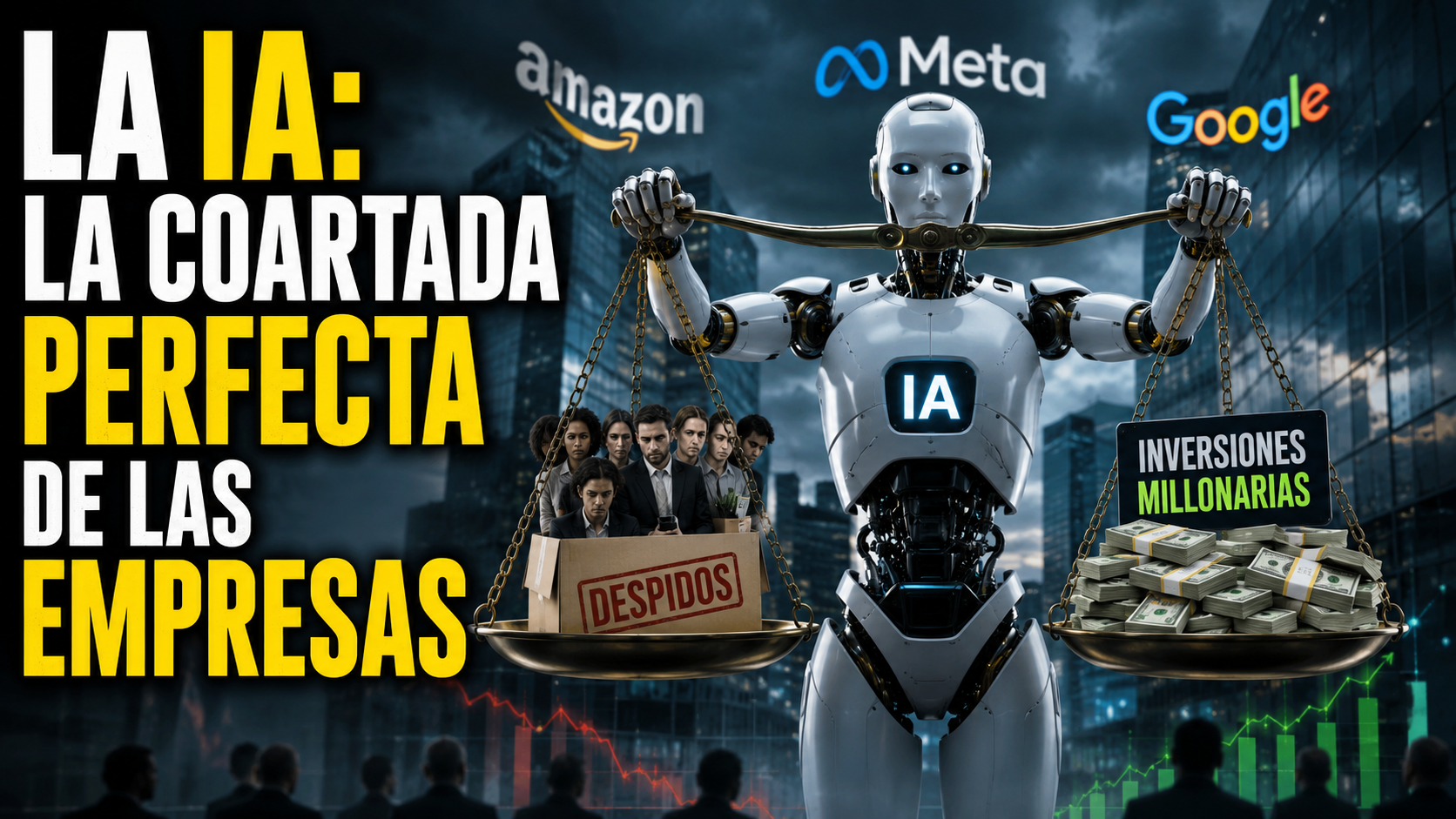 La IA como excusa para despidos e inversiones masivas en grandes empresas tecnológicas