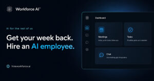 HireWorkforce AI - Empleado virtual con IA que asiste reuniones, redacta emails y gestiona follow-ups automáticamente