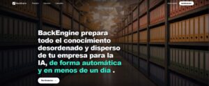 BackEngine - Plataforma que prepara el conocimiento interno de la empresa para que la IA responda con precisión y contexto real