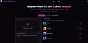 Image to Music AI - Herramienta que convierte una foto en una pista musical original usando color, luz y ambiente visual con Lyria 3 Pro