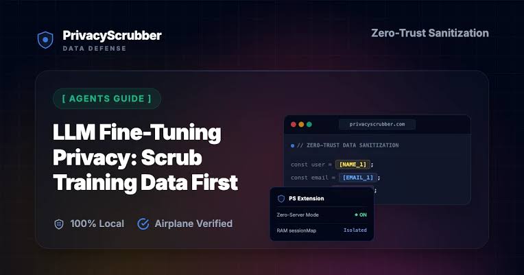 PrivacyScrubber - Herramienta para eliminar datos personales (PII) de prompts, archivos y documentos antes de usarlos en IA, procesando todo 100% localmente