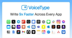 VoiceType - App de dictado con IA que convierte la voz en texto formateado y contextual en cualquier aplicación